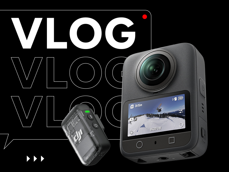 Osmo 360 Vlog Bundle (DJI Mic 2)